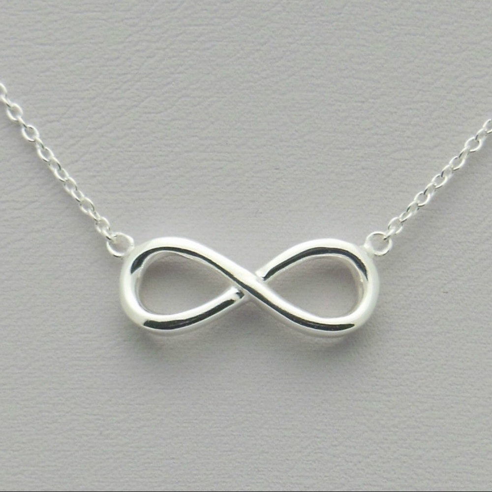 Sterling Silver Infinity Necklace